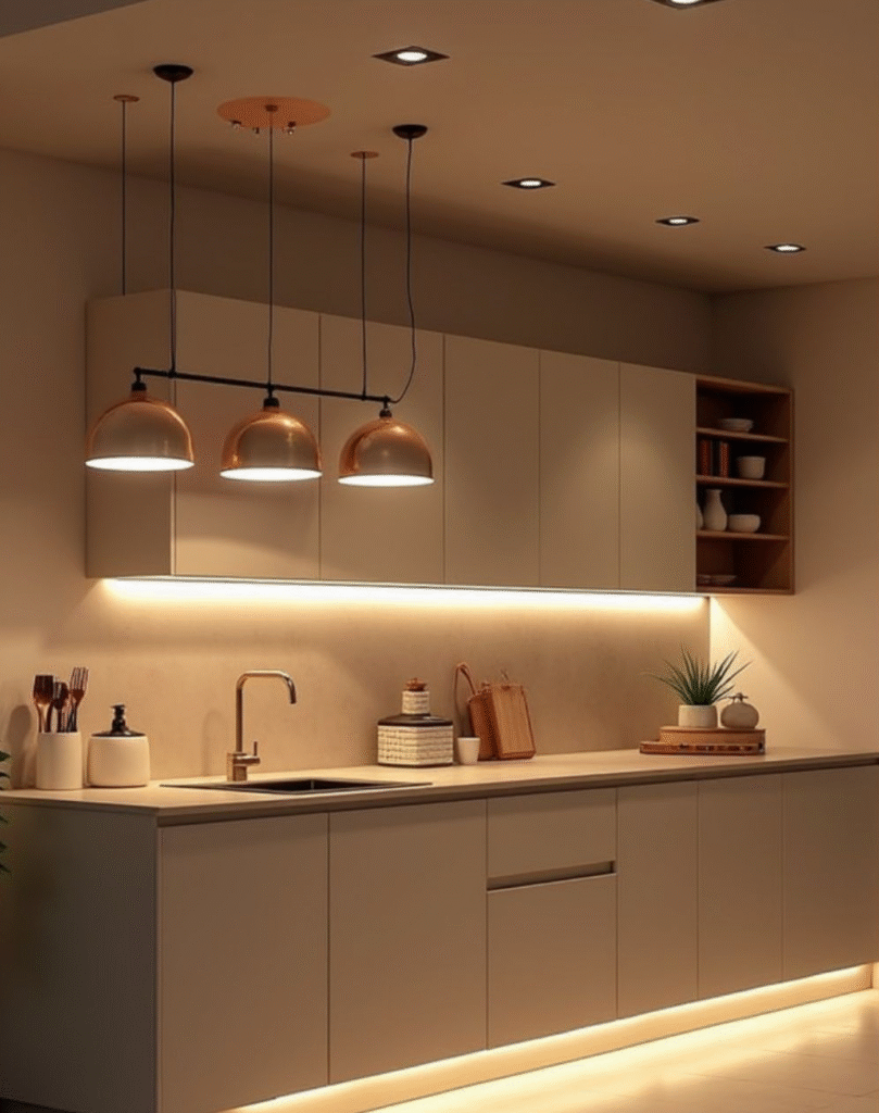 Kitchen Lighting : Beautify With Downlights